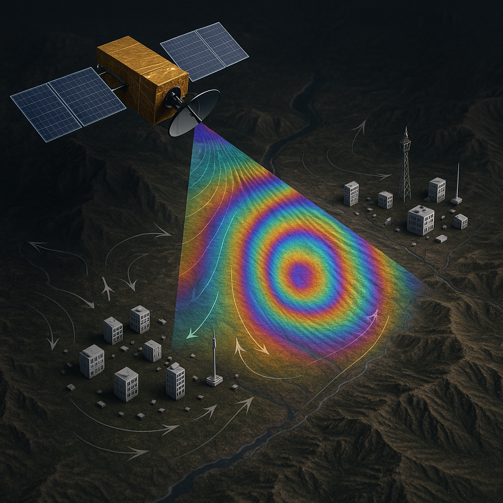 Analysis based on Differential Interferometry (D-InSAR) and Persistent Scatterers Interferometry (PS-InSAR)